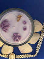 Purple Ocean Candle